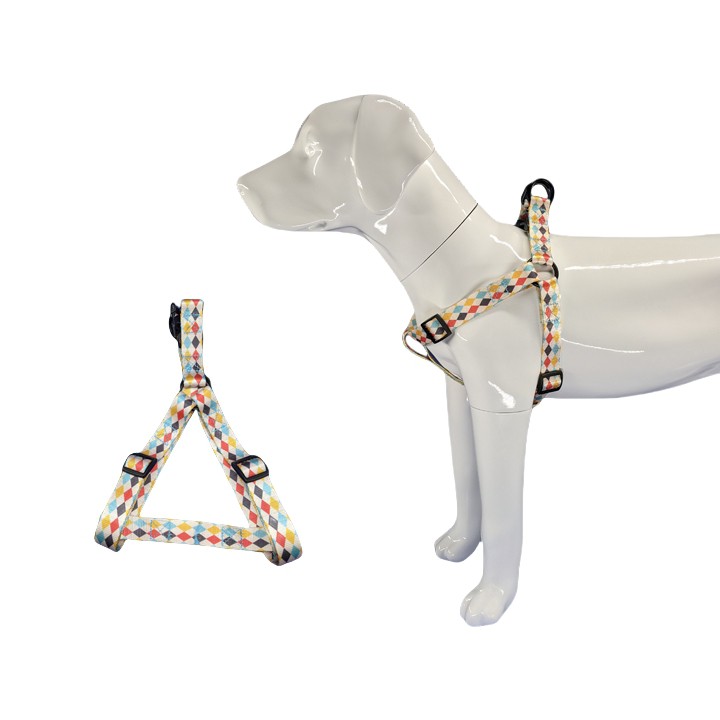Printed dog harness
