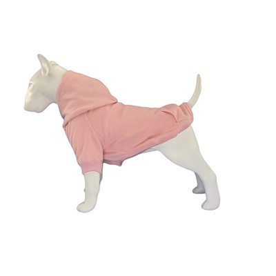 গোলাপী কুকুর হুডি