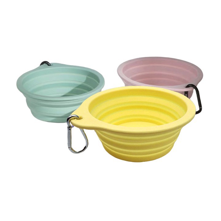 Foldable Outdoor Dog Bowls
